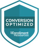 Conversion Optimized Website by Enrollment Resources